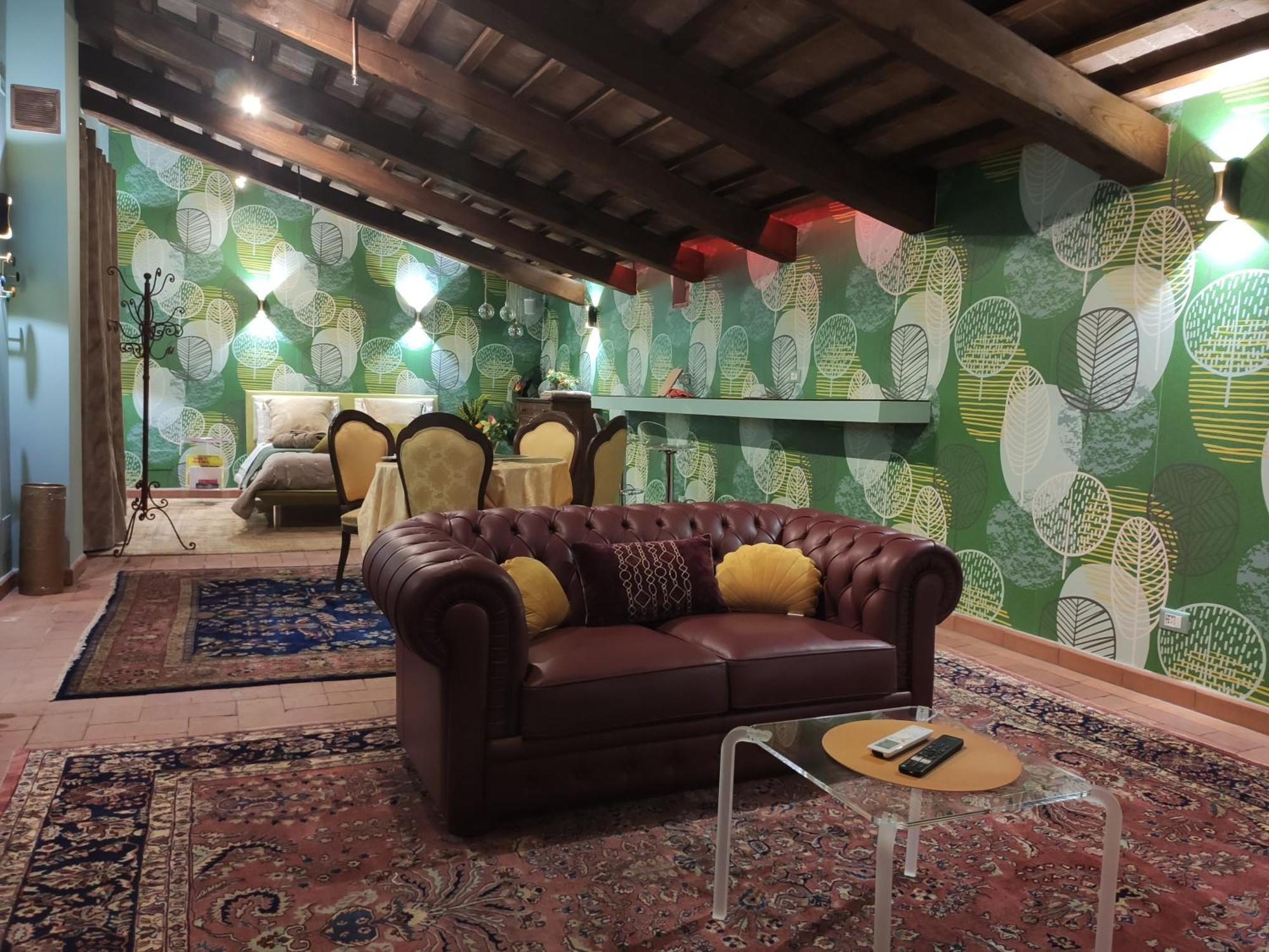 Villa La Nussa Capolona Habitación foto
