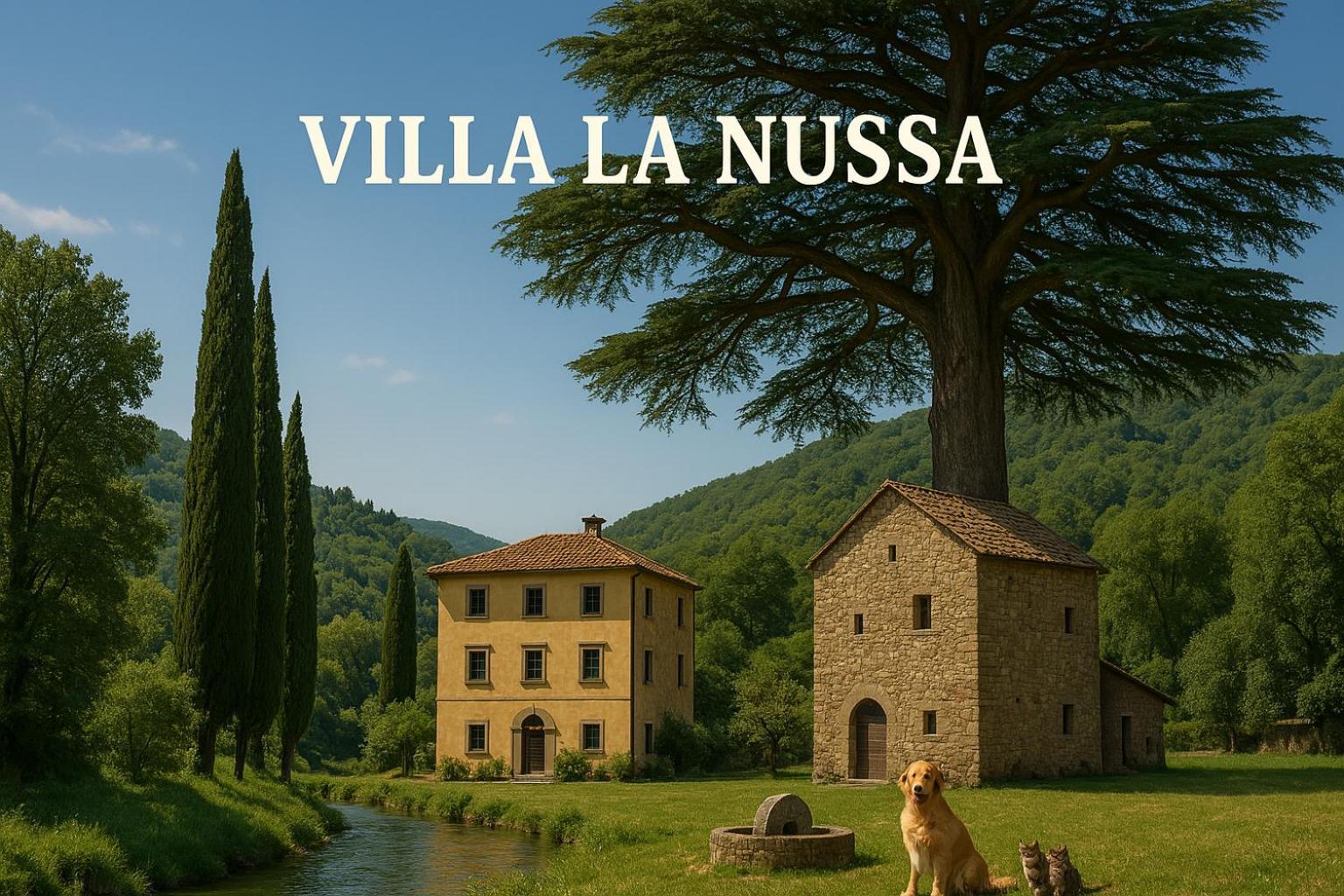 Villa La Nussa Capolona Exterior foto